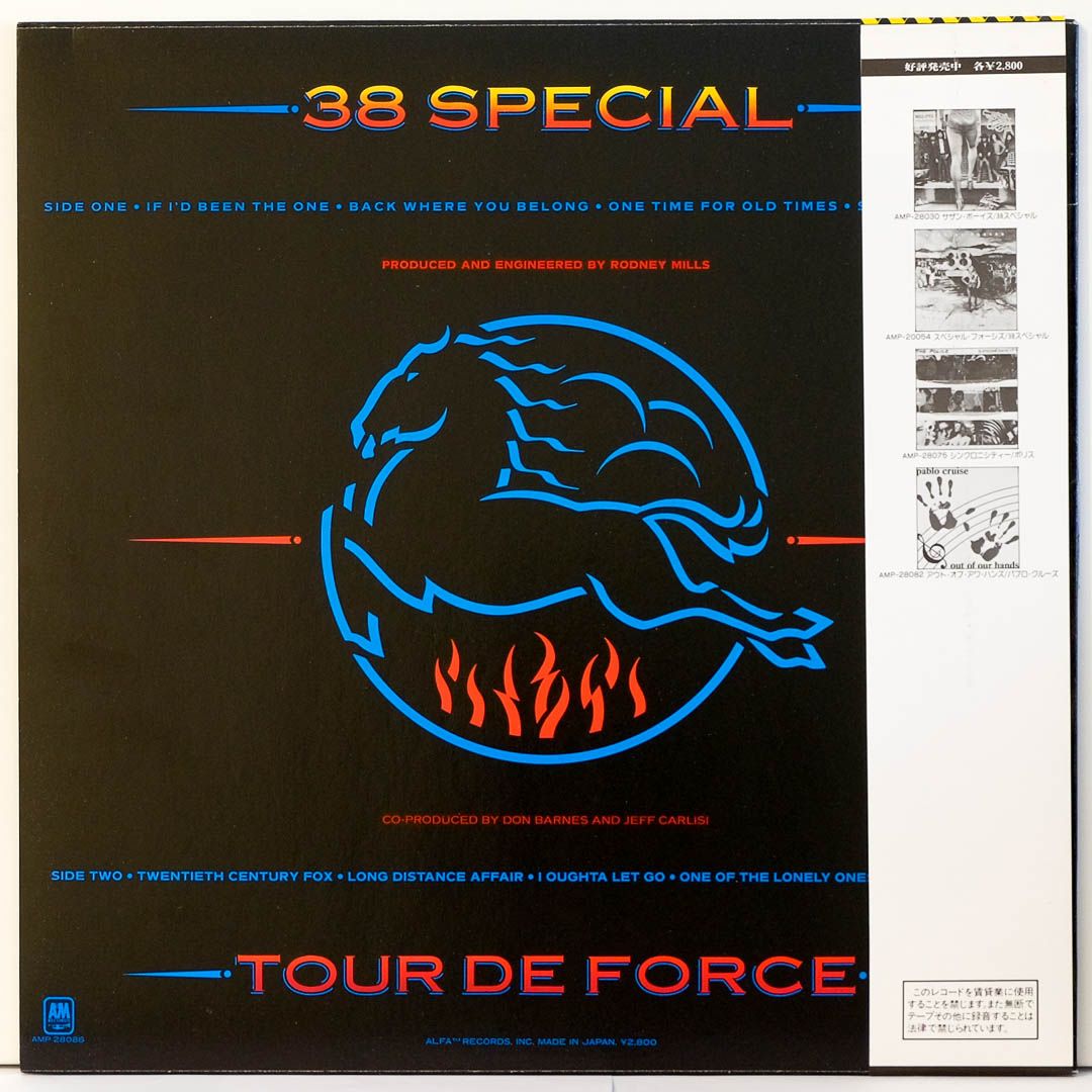 38 Special Tour De Force Raw Music Store