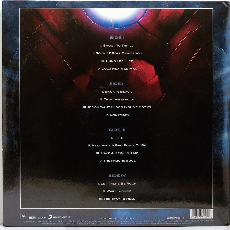 AC/DC - Iron Man 2 - Raw Music Store