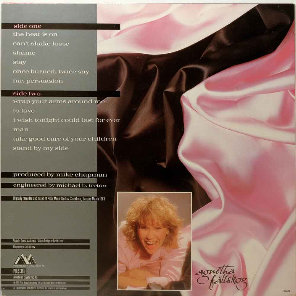 Fältskog Wrap Your Arms Around Me Raw Music Store