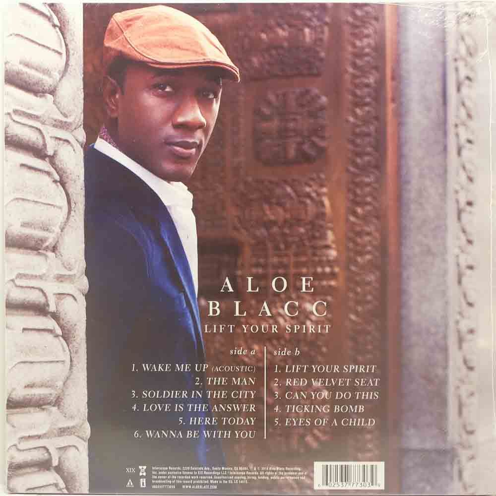 Aloe Blacc - Lift Your Spirit - Raw Music Store