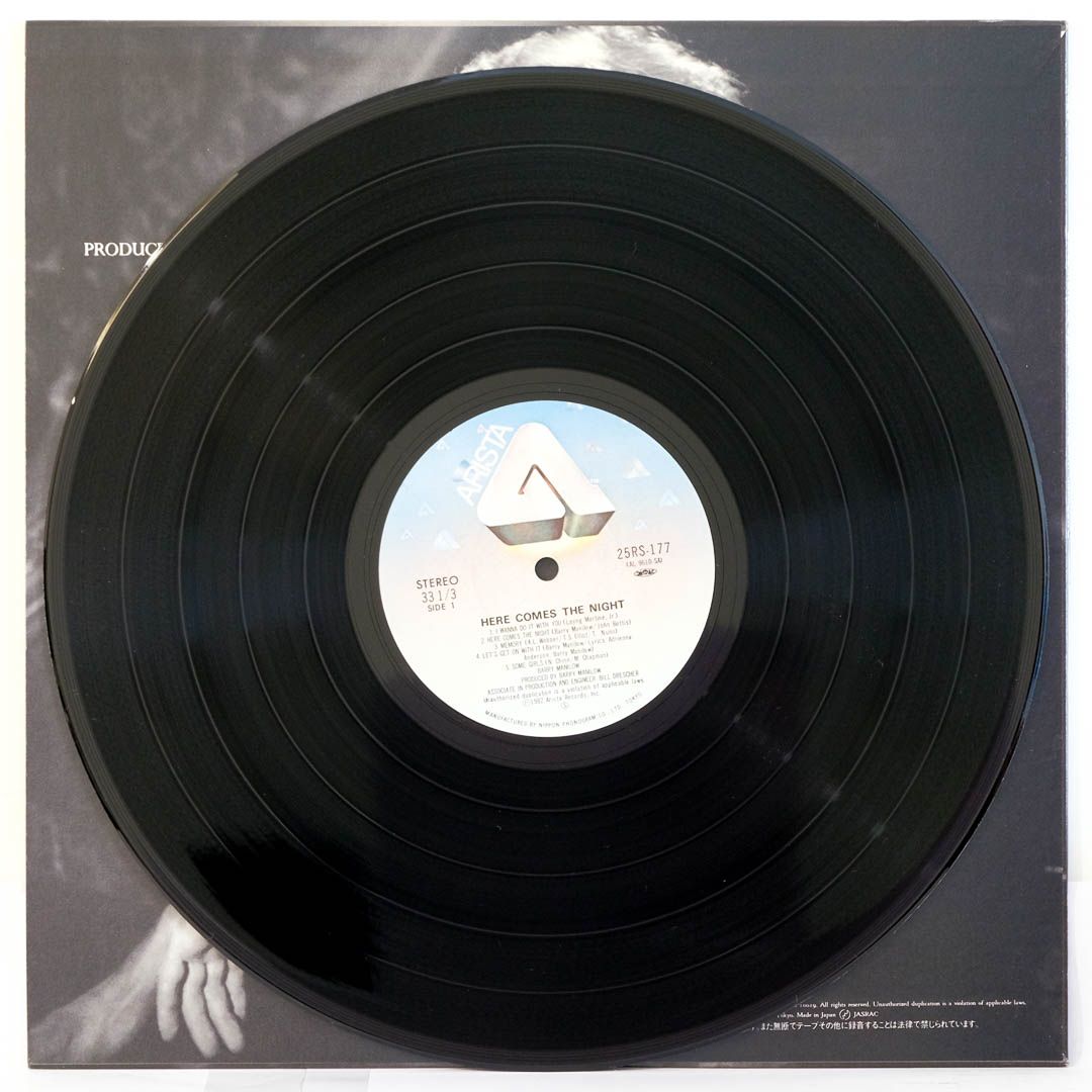 Barry Manilow Here Comes The Night Raw Music Store