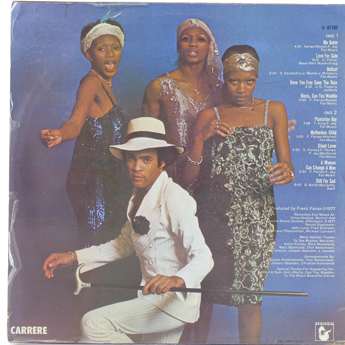 Boney M. - Love For Sale - Raw Music Store