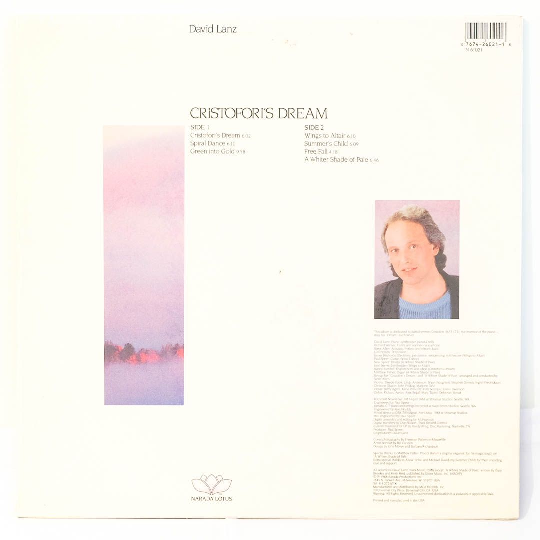 David Lanz Cristofori S Dream Raw Music Store