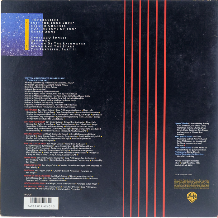 Earl Klugh - Life Stories - Raw Music Store