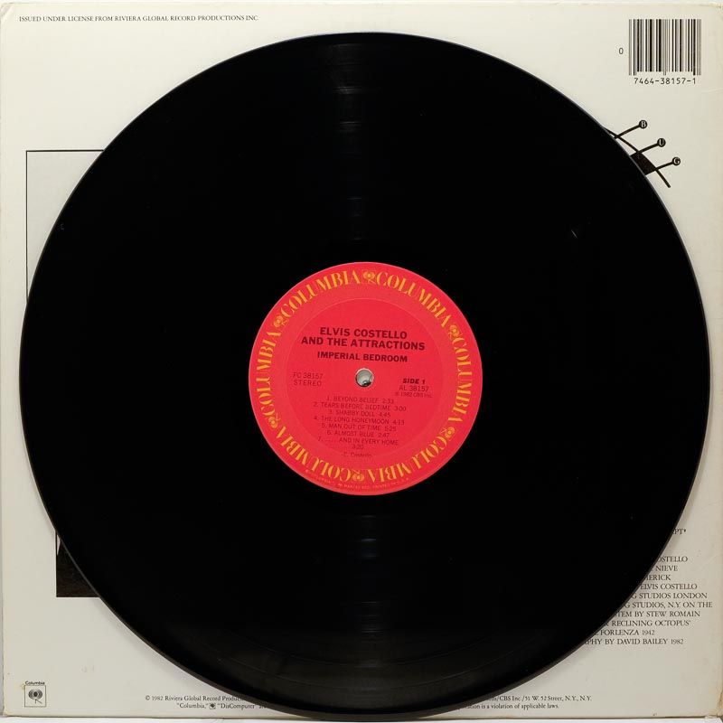 Elvis Costello & The Attractions Imperial Bedroom Raw Music Store