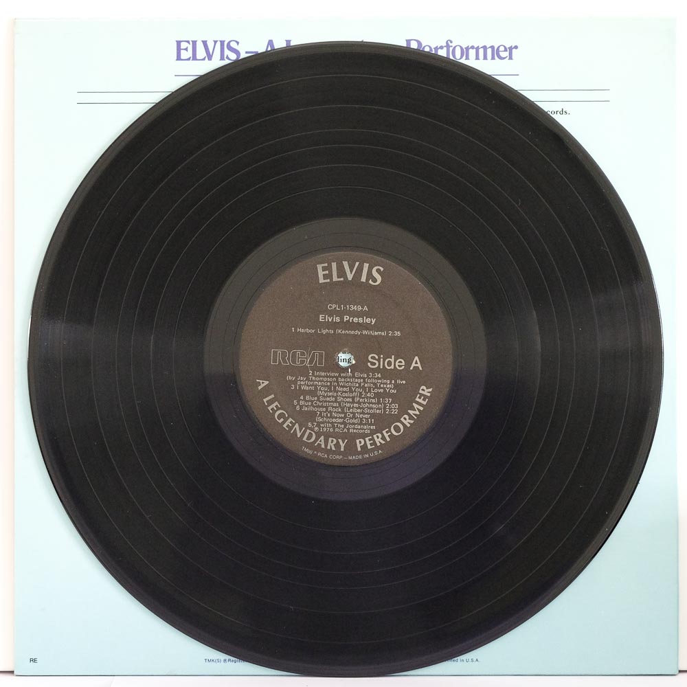 Elvis Presley A Legendary Performer Volume 2 Raw Music Store
