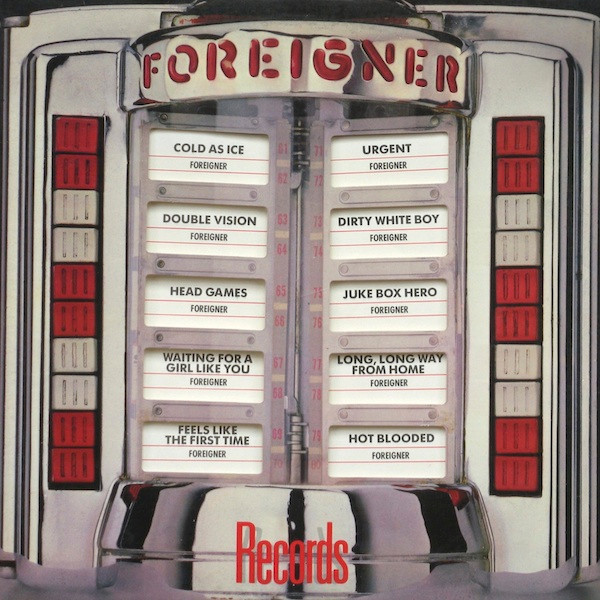 Foreigner Records Greatest Hits 180g Vinyl Lp Raw Music Store