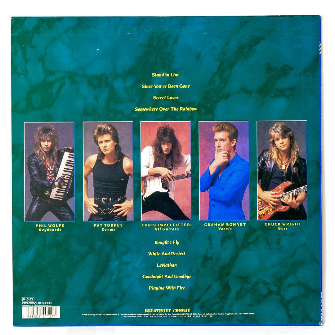 Impellitteri Stand In Line Raw Music Store