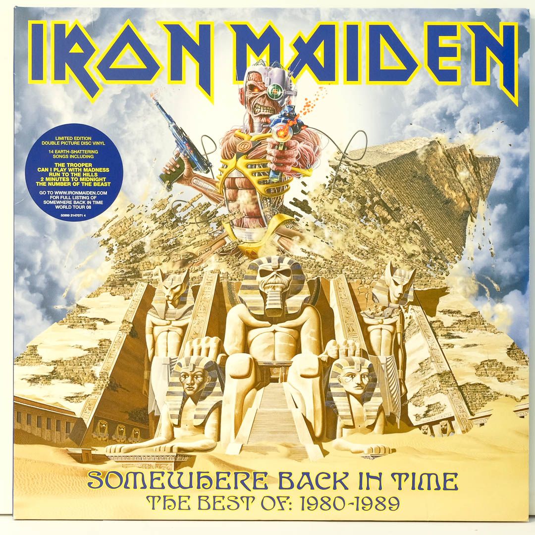 Iron Maiden Somewhere Back In Time The Best Of 1980 1989 Raw Music Store