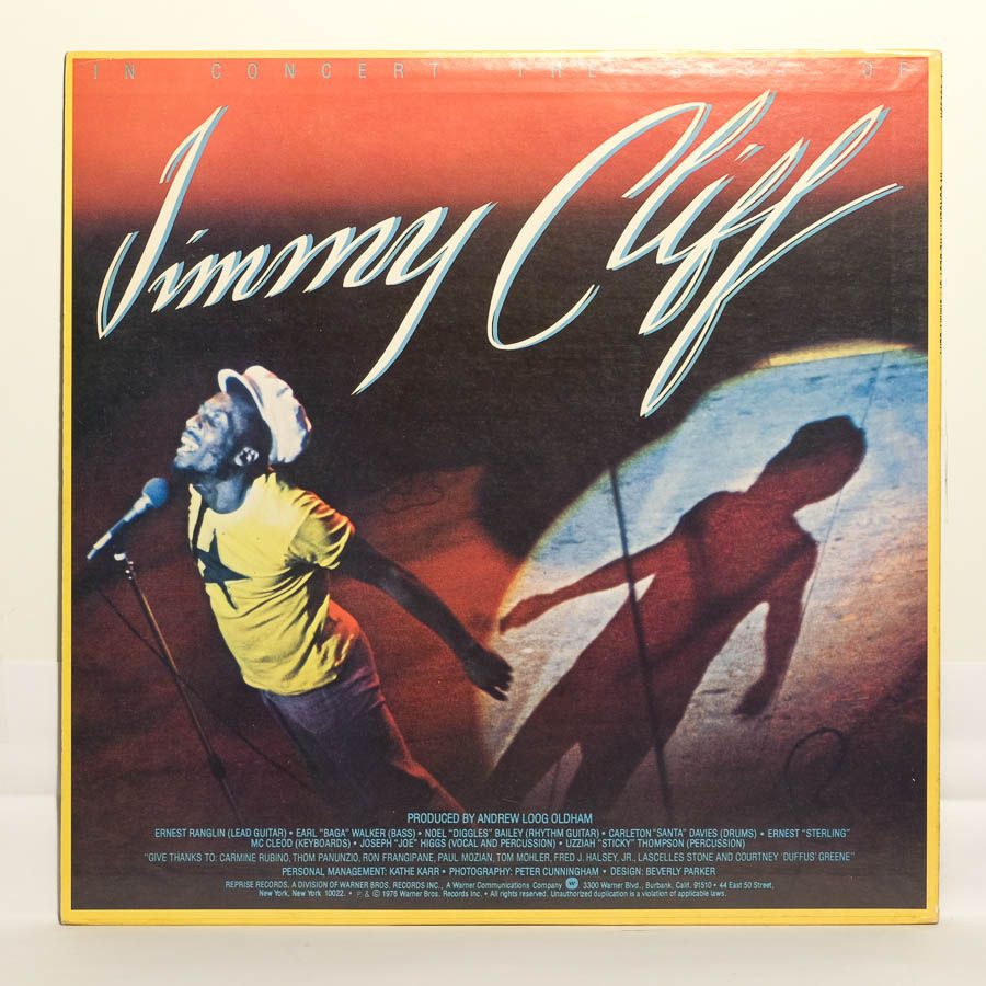 Jimmy Cliff In Concert The Best Of Raw Music Store