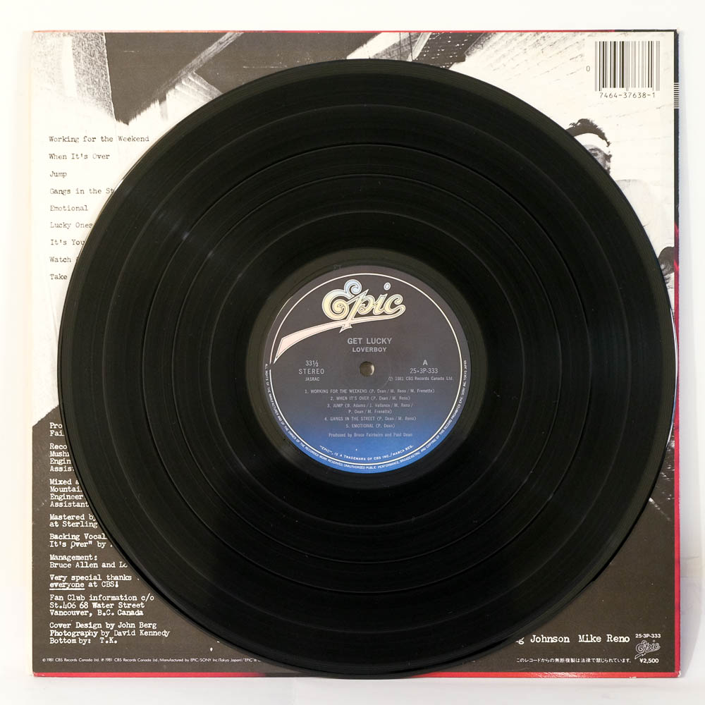 Loverboy Get Lucky Raw Music Store