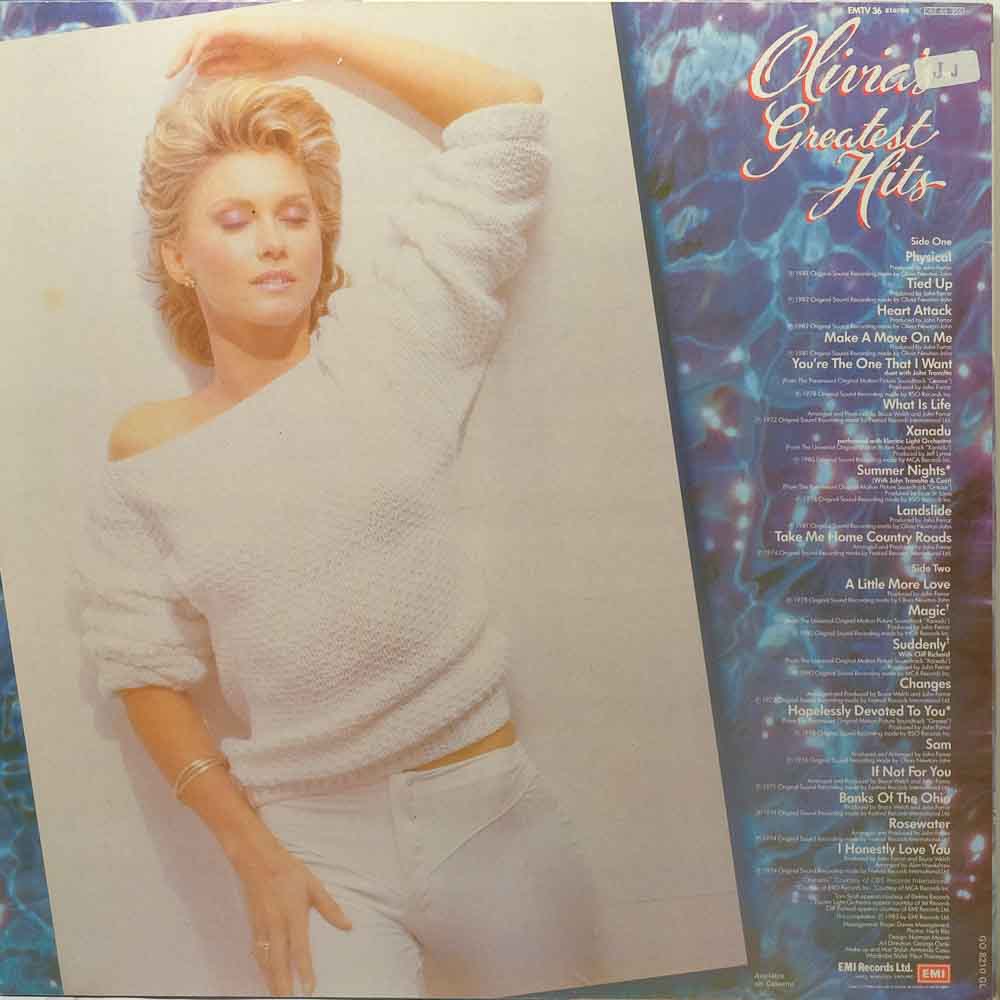 Olivia Newton-John - Greatest Hits - Raw Music Store