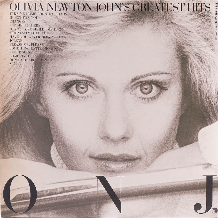 Olivia Newton John Olivia Newton Johns Greatest Hits Raw Music Store 0878