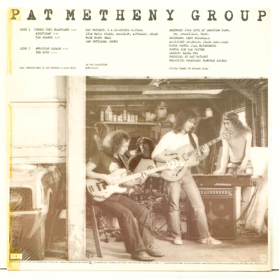 Pat Metheny Group - American Garage - Raw Music Store