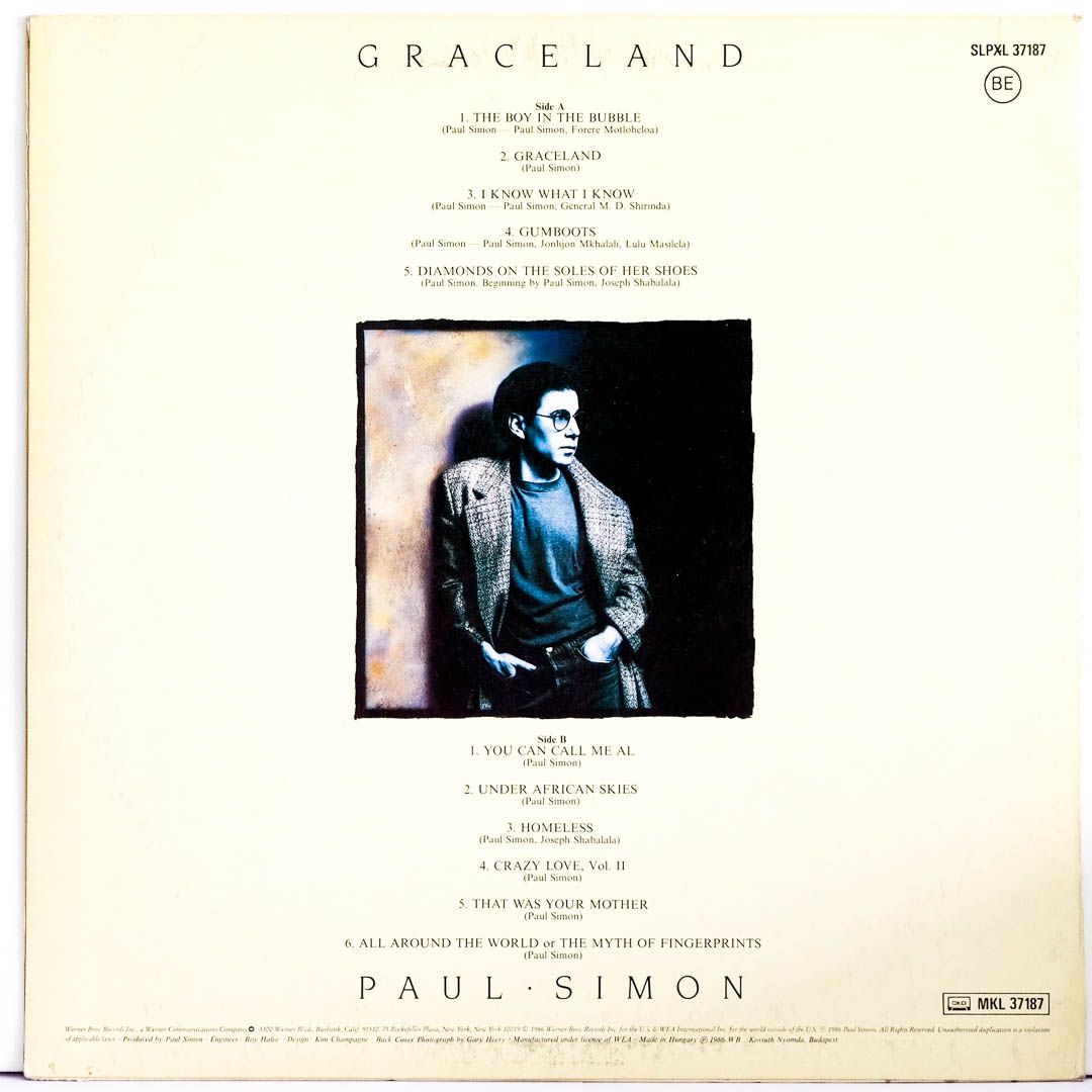 Paul Simon - Graceland - Raw Music Store