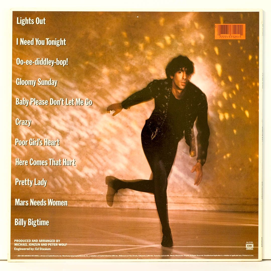 Peter Wolf Lights Out Raw Music Store