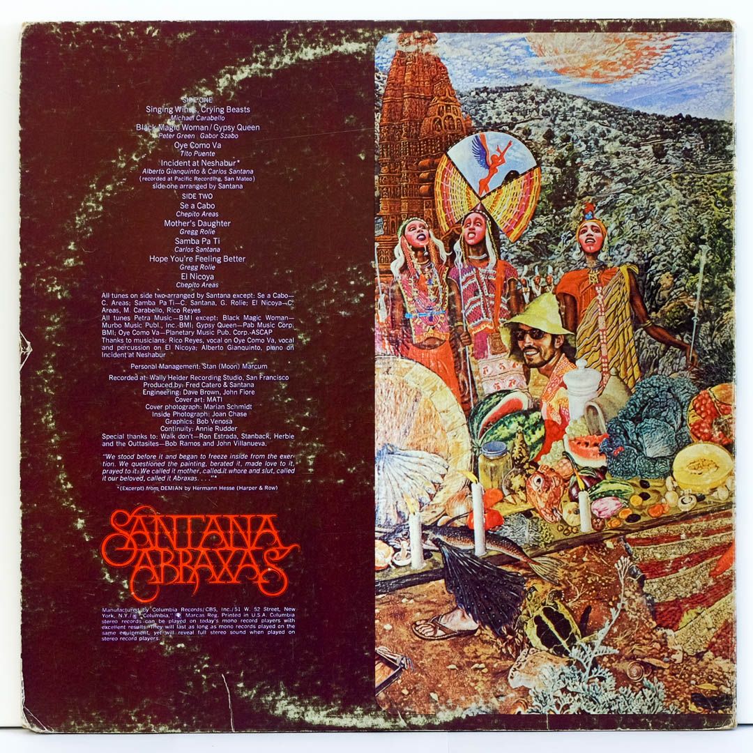 Santana - Abraxas - Raw Music Store