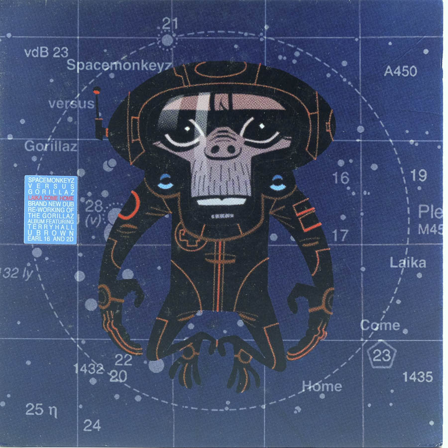 Spacemonkeyz vs. Gorillaz - Laika Come Home - Raw Music Store
