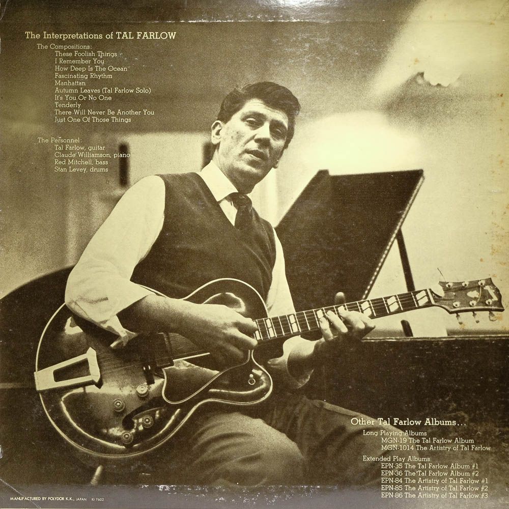 Tal Farlow - The Interpretations Of Tal Farlow - Raw Music Store