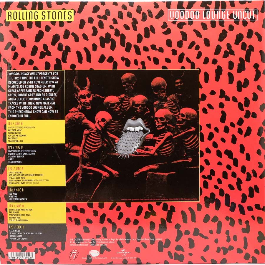 The Rolling Stones - Voodoo Lounge Uncut - Raw Music Store