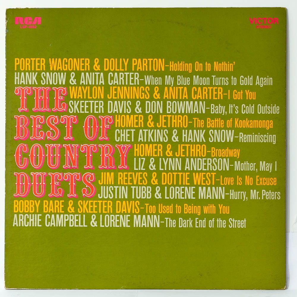 Various - The Best Of Country Duets - Raw Music Store