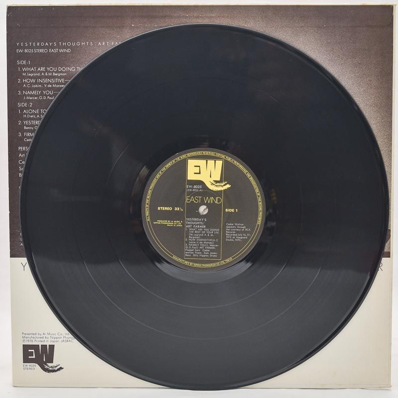 JZZ02104-1 Art Farmer - Yesterday's Thoughts