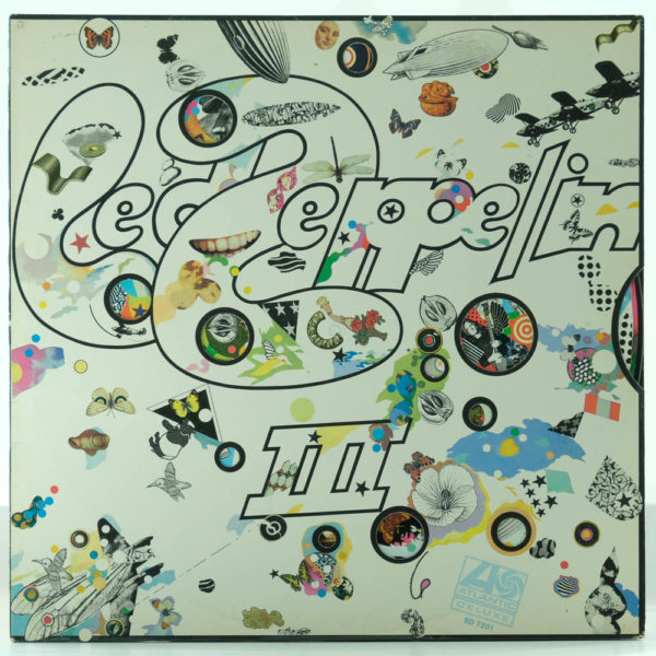 Led Zeppelin III - used vinyl record - Dubai