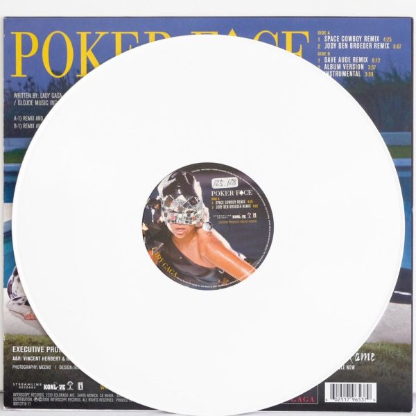 Lady Gaga Poker Face Remixes レコード 500x500.jpg