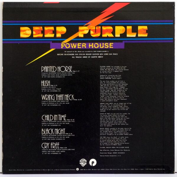 Deep Purple - Powerhouse - Raw Music Store