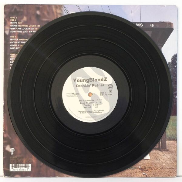 YoungBloodz Drankin' Patnaz 2LP レコード YoungBloodZ - Drankin' Patnaz - Raw Music Store