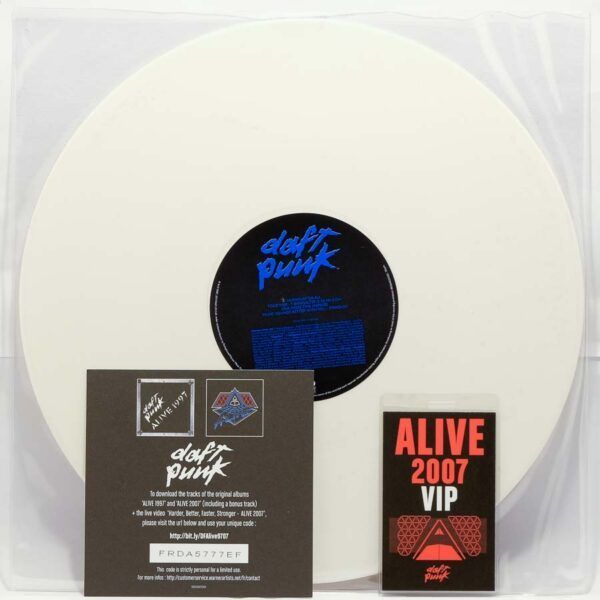 のオシャレな 未使用 Daft オリジナル・レコード Punk - 未使用 Alive ...