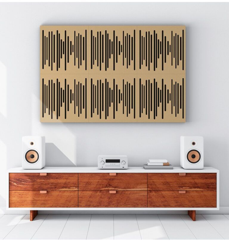 Vicoustic VicPattern Ultra Wavewood Acoustic Absorption Panel - Raw ...