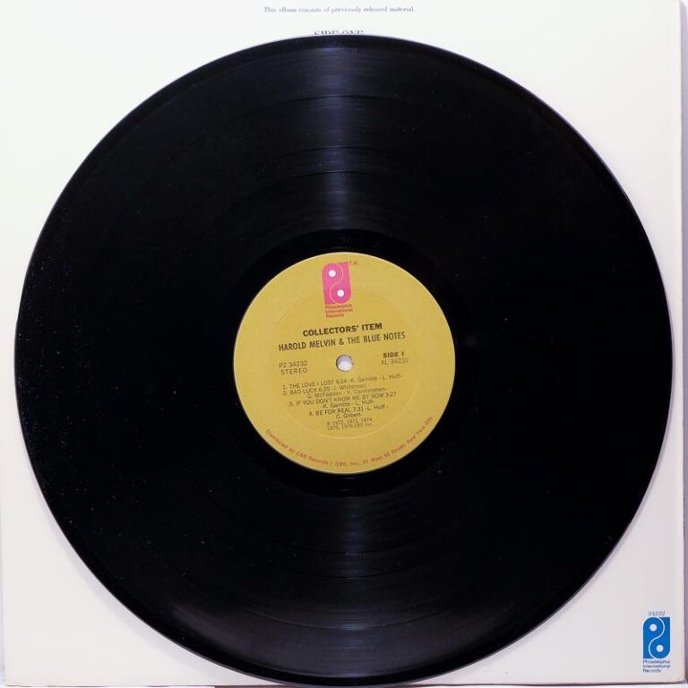 Harold Melvin And The Blue Notes - Collectors' Item - Raw Music Store