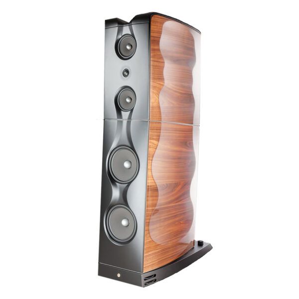 Gold Note XS85 Floorstanding Speakers Walnut Glossy (Pair) Raw