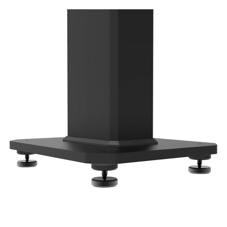 Kanto SX26 Fillable Speaker Stands with Isolation Black Raw Music Store