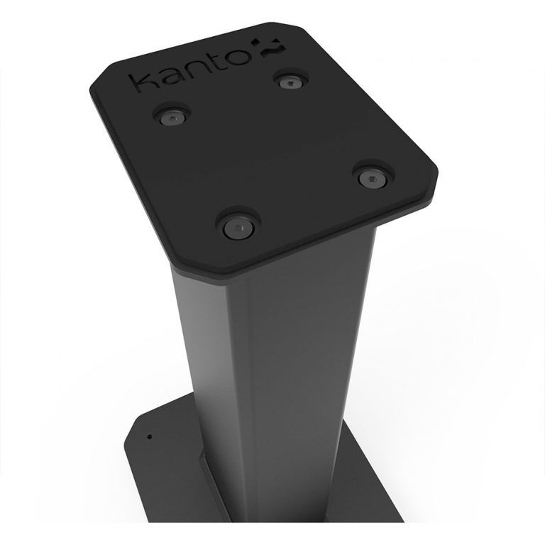 Kanto SX26 Fillable Speaker Stands with Isolation Black Raw Music Store
