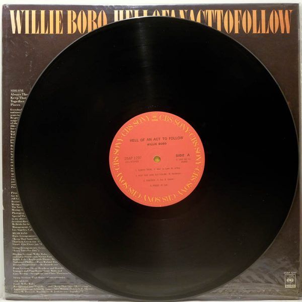 Willie Bobo - Hell Of An Act To Follow - Raw Music Store