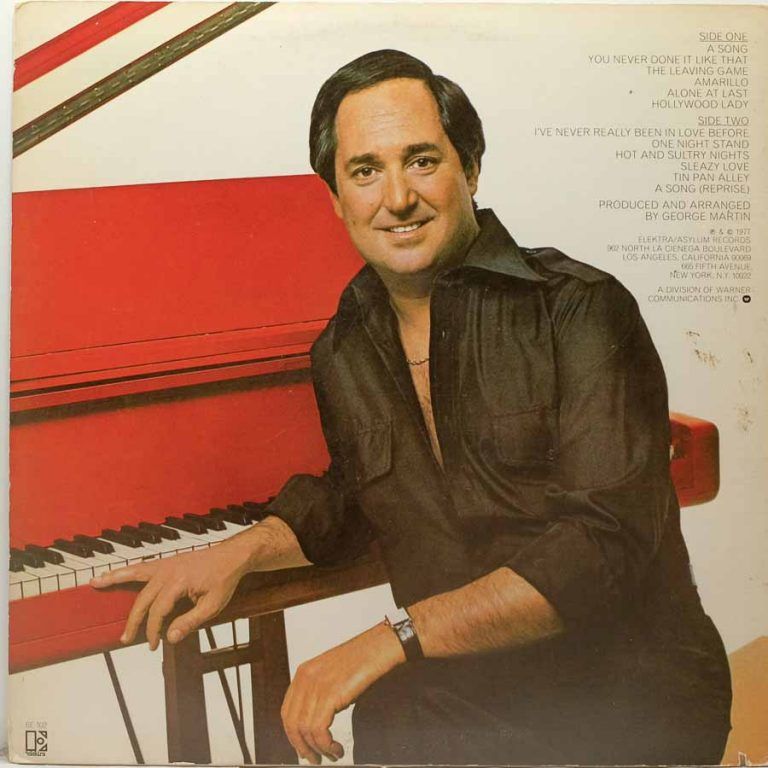 Neil Sedaka - A Song - Raw Music Store