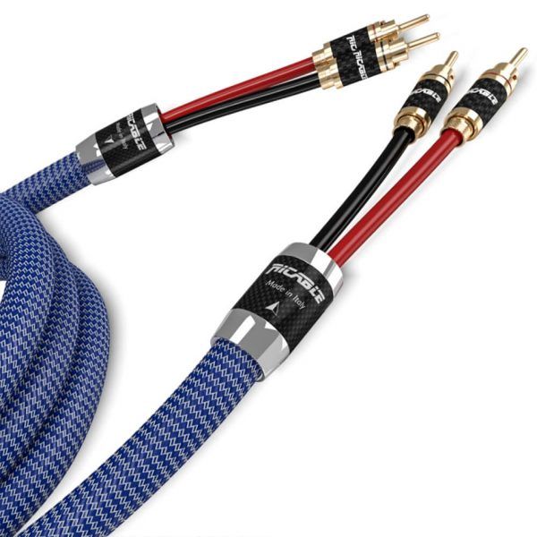 Ricable - RU05 / 7353 Ultimate Signal 0,5 m - Cable Audio Stereo RCA -  Audio Vision Art