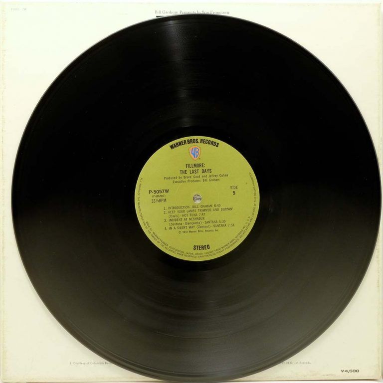 Various Fillmore The Last Days Raw Music Store