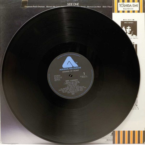 Eric Carmen Change Of Heart Raw Music Store