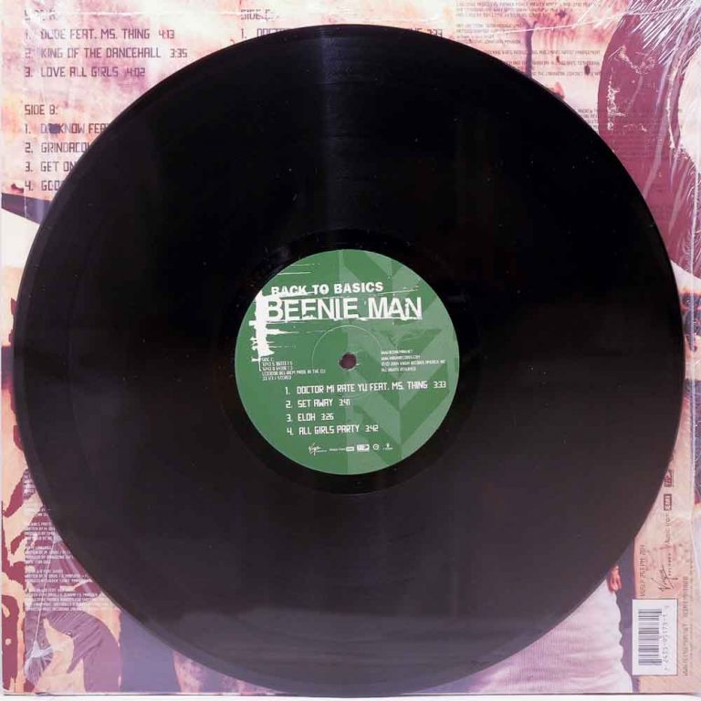 Beenie Man Back To Basics Raw Music Store