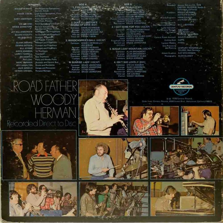 Woody Herman Road Father Raw Music Store