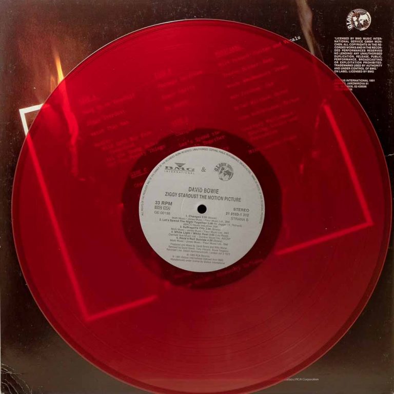 David Bowie - Ziggy Stardust - The Motion Picture - Raw Music Store