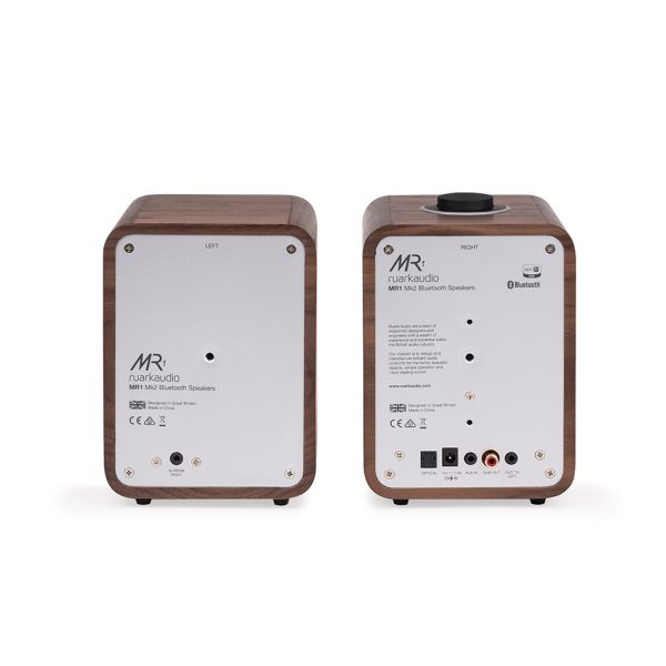 Ruark Audio MR1 MK2 Bluetooth Speaker System - Rich Walnut - Raw