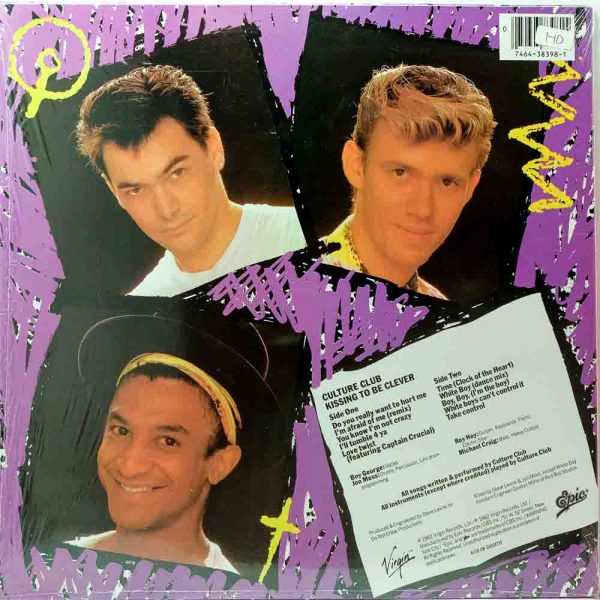 Culture Club - Kissing To Be Clever - Raw Music Store