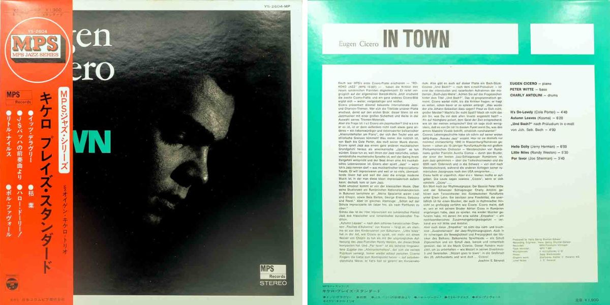 RAW PICKS Joel Reviews (RPJR#22): Eugen Cicero – In Town - Raw