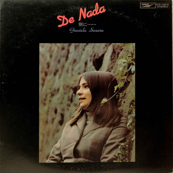 Graciela Susana - De Nada - Raw Music Store