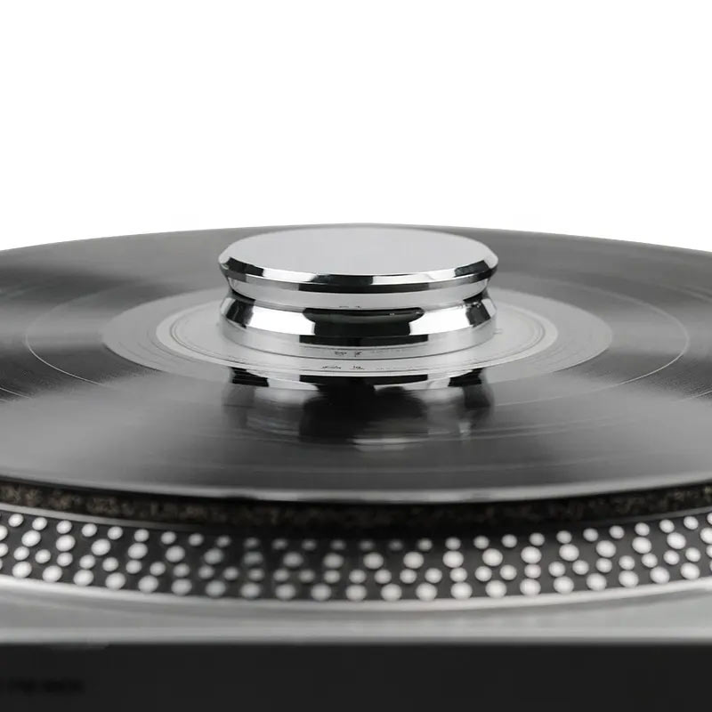 Stabilizzatore Per Dischi In Vinile – Peso 416g In Alluminio, Colore Nero, Accessorio Hi-Fi Per Giradischi