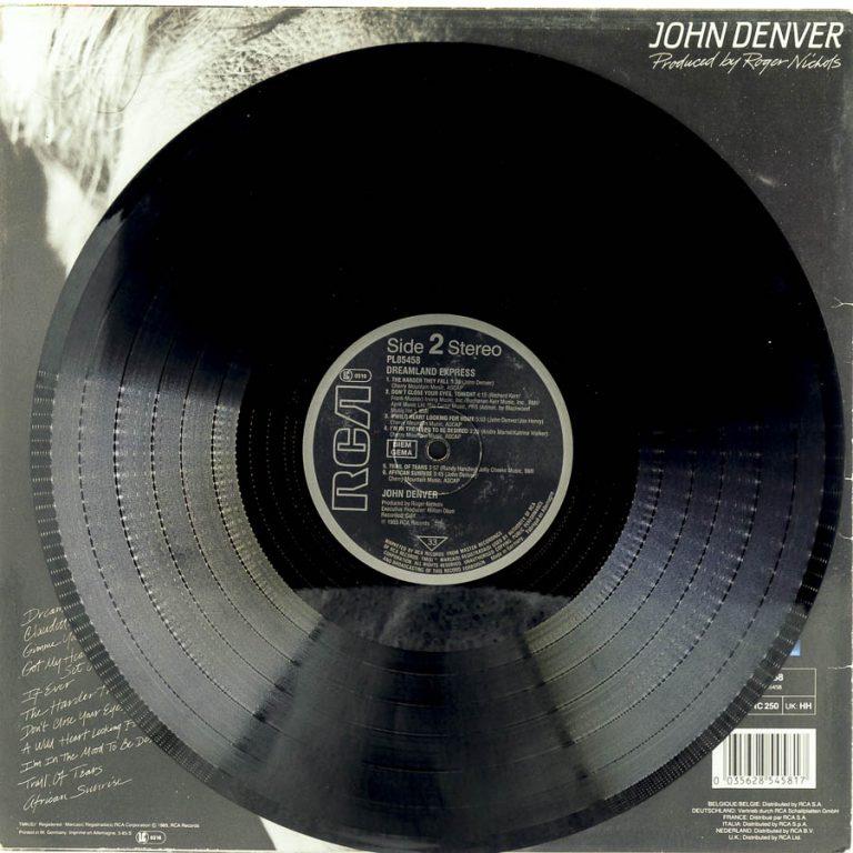 John Denver Dreamland Express Raw Music Store